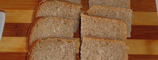 гренки с курицей и чесноком. Шаг 3