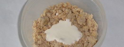 гренки с курицей и чесноком. Шаг 5