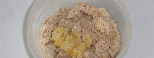 гренки с курицей и чесноком. Шаг 6