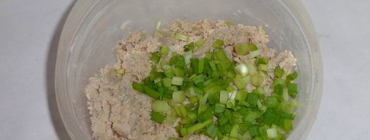 гренки с курицей и чесноком. Шаг 8