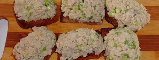 гренки с курицей и чесноком. Шаг 9