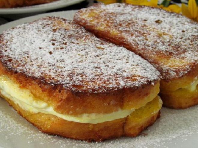 Рецепт гренков с творогом