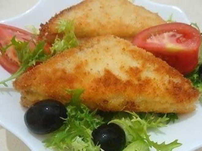 Рецепт гренков с ветчиной и сыром