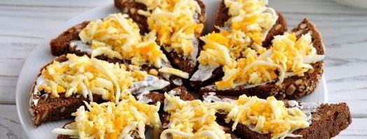 гренки со шпротами. Шаг 9