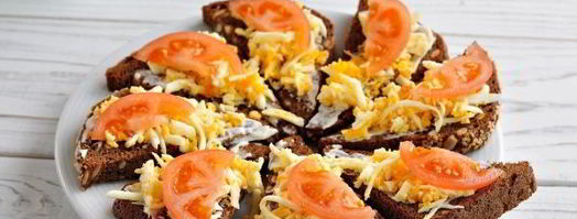 гренки со шпротами. Шаг 10