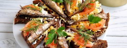 гренки со шпротами. Шаг 12