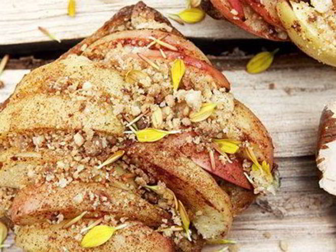 Рецепт овсяных гренков из шведских хлебцев