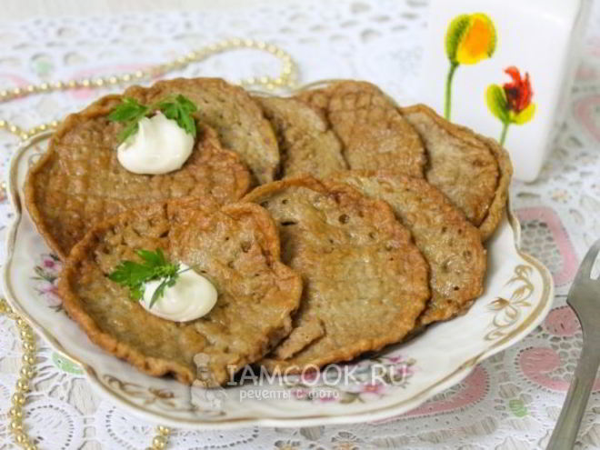 Рецепт печеночных гренков