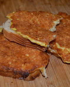 Сырные гренки