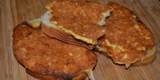 Сырные гренки