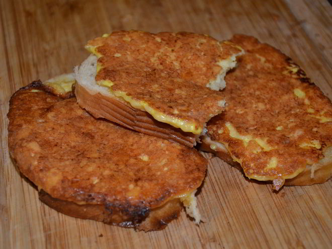 Рецепт сырных гренков