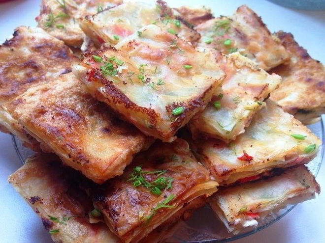 Рецепт восточных гренков