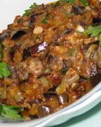 Баклажанная икра по-гречески