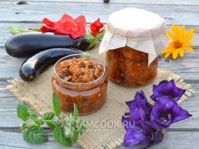 Рецепт баклажанной икры в мультиварке