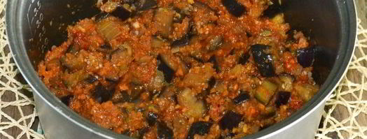 баклажанная икра в мультиварке. Шаг 9