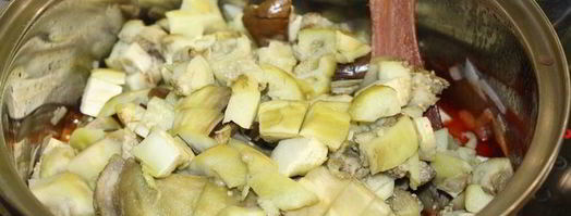 баклажанная икра. Шаг 4