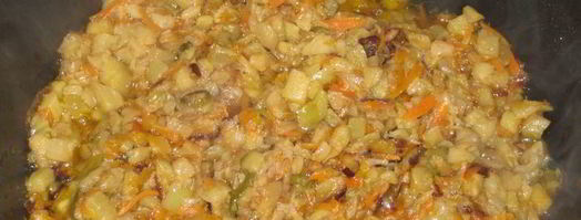 баклажановая икра. Шаг 16