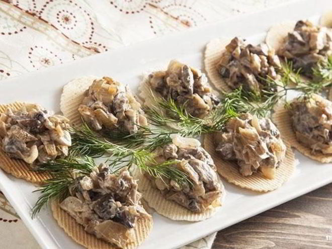 Рецепт грибной икры из замороженных грибов