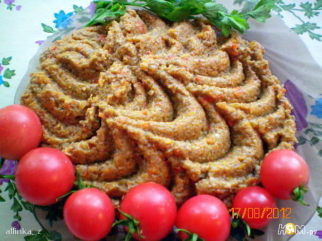 Рецепт грибной икры с болгарским перцем