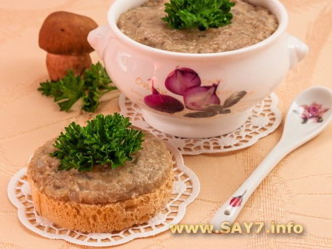 Рецепт грибной икры