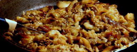 икра баклажанная из синеньких. Шаг 4