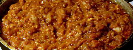 икра баклажанная из синеньких. Шаг 6