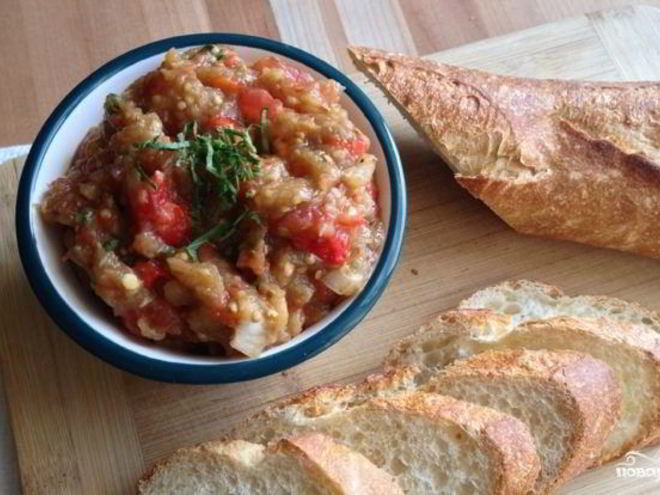 Рецепт икры из баклажанов и перца