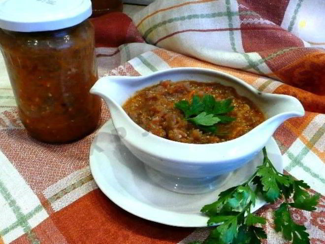 Рецепт икры из кабачков и баклажанов на зиму