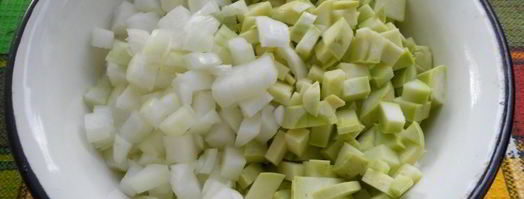 икра из кабачков и баклажанов в мультиварке. Шаг 3