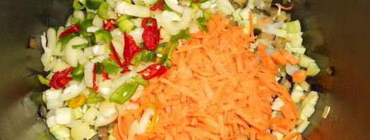 икра из кабачков и баклажанов в мультиварке. Шаг 7