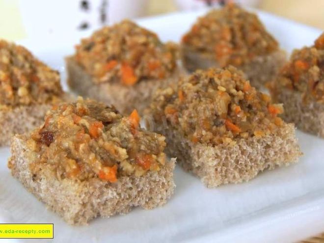 Рецепт икры из шампиньонов