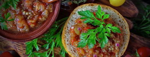 икра из синеньких. Шаг 9