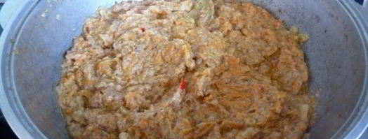 икра из соленых грибов. Шаг 11