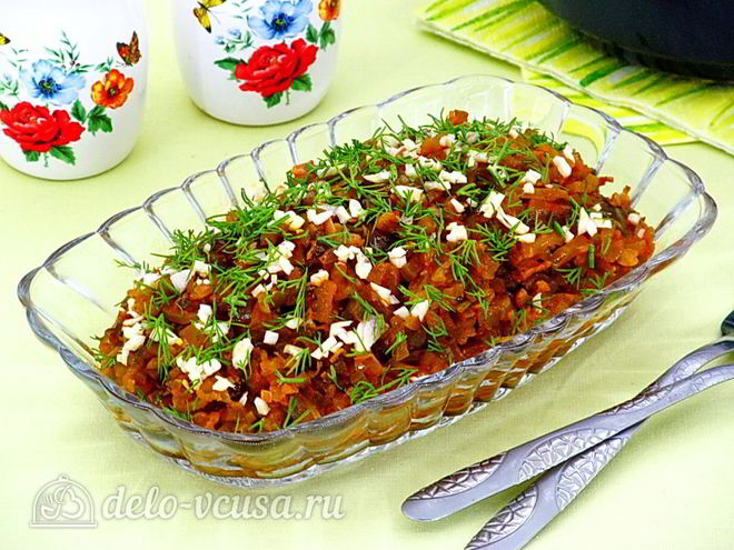 Рецепт икры из соленых огурцов