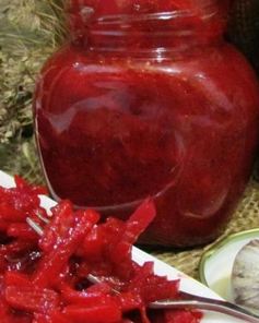 Икра из свеклы и моркови