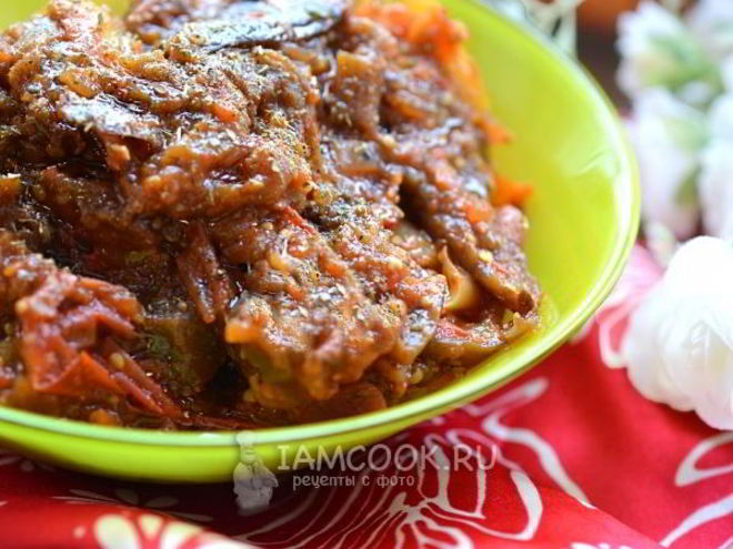 Рецепт икры из замороженных овощей