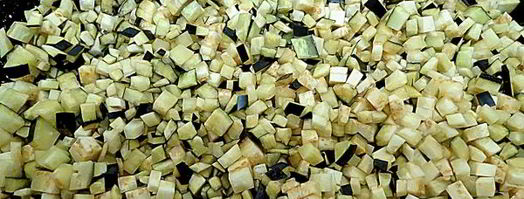 икра из запеченных баклажанов. Шаг 4