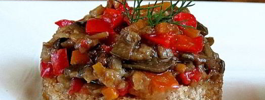 икра из запеченных баклажанов. Шаг 12