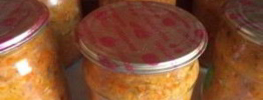 икра кабачковая в банку. Шаг 9