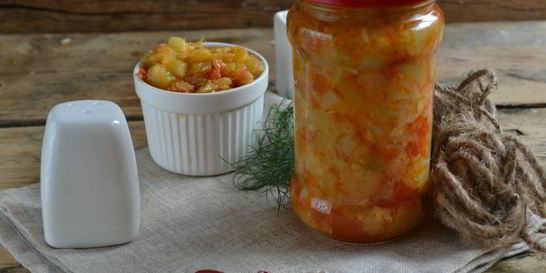 Кабачковая икра без мясорубки