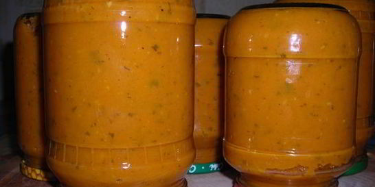 Кабачковая икра без помидоров на зиму