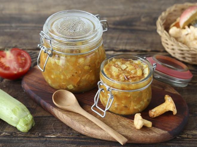 Рецепт кабачковой икры с грибами