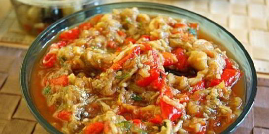 Жареная икра из баклажанов