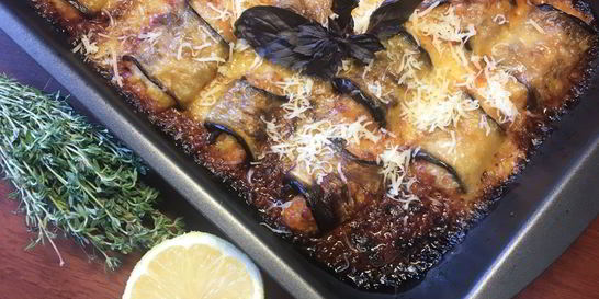 Инвольтини из баклажанов