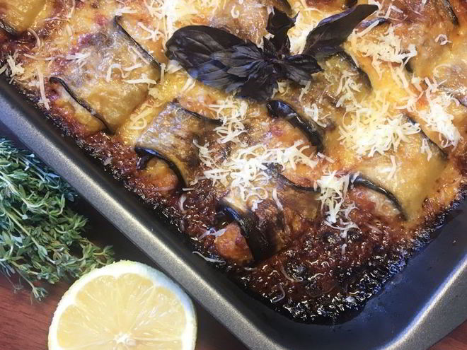 Рецепт инвольтини из баклажанов