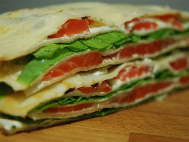 Рецепт блинных канапе