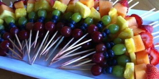 Фруктовые канапе