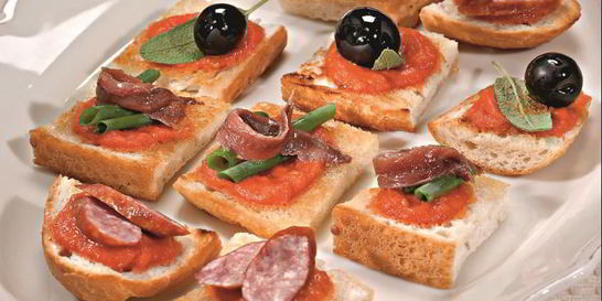 Канапе для тапас