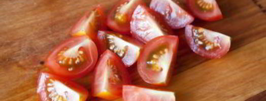 канапе из креветок с помидорками черри. Шаг 5