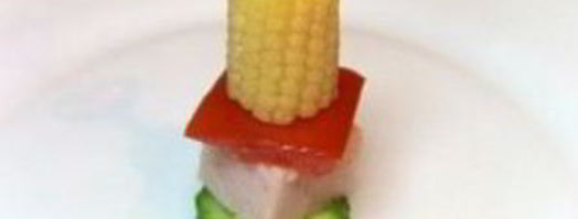 канапе из мяса и овощей. Шаг 3